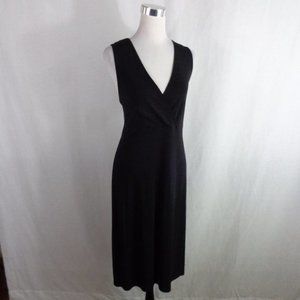 Casual Corner black sleeveless dress